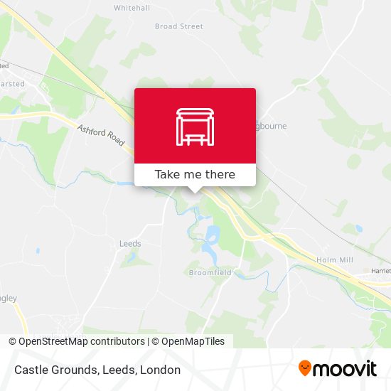 Castle Grounds, Leeds map