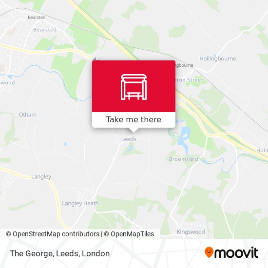 The George, Leeds map