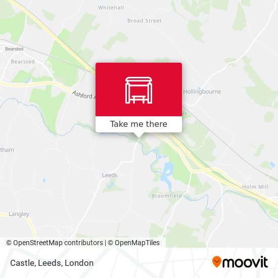Castle, Leeds map