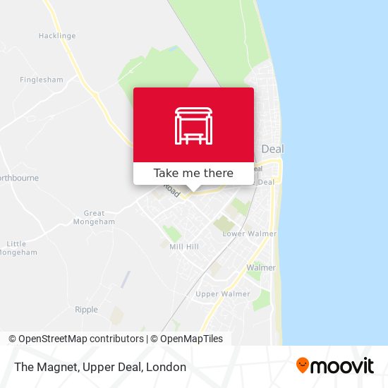 The Magnet, Upper Deal map