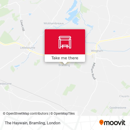 The Haywain, Bramling map