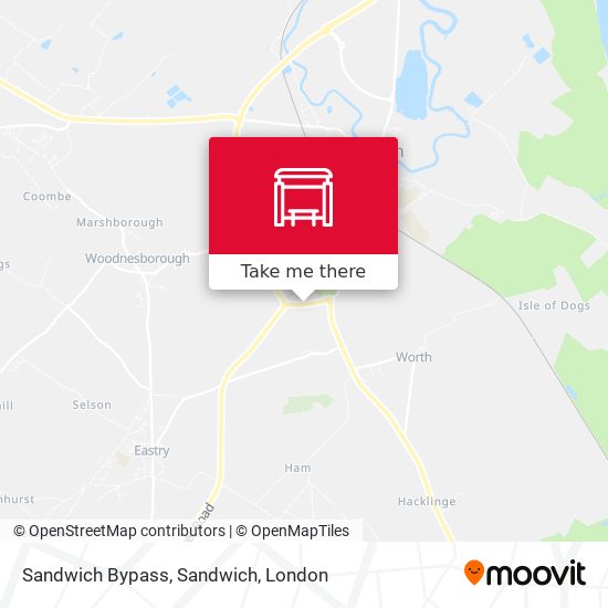 Sandwich Bypass, Sandwich map