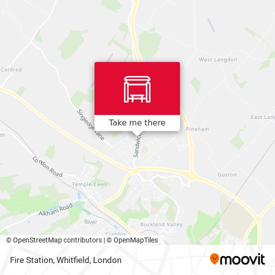Fire Station, Whitfield map