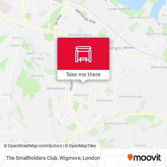 The Smallholders Club, Wigmore map