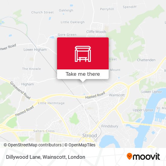 Dillywood Lane, Wainscott map