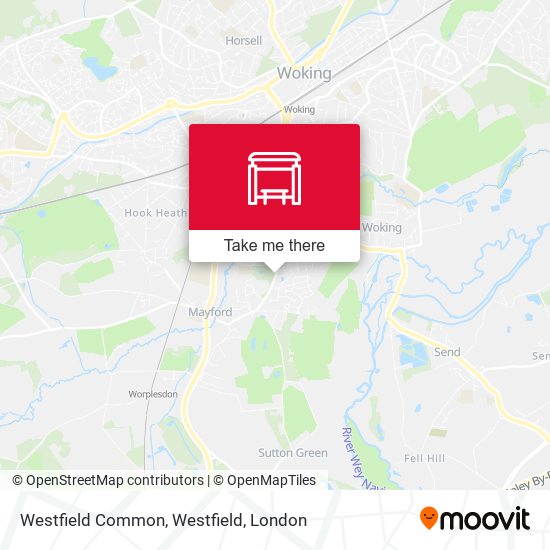 Westfield Common, Westfield map