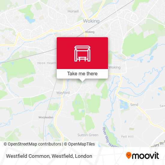 Westfield Common, Westfield map
