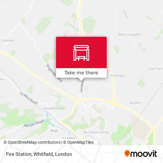 Fire Station, Whitfield map