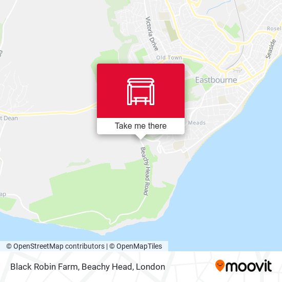 Black Robin Farm, Beachy Head map