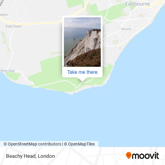 Beachy Head map