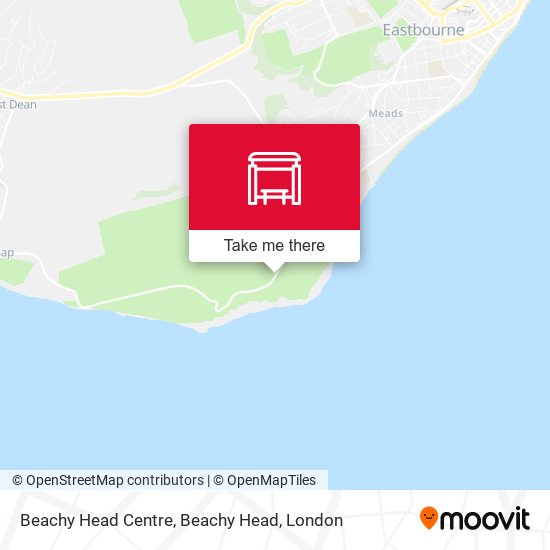 Beachy Head Centre, Beachy Head map