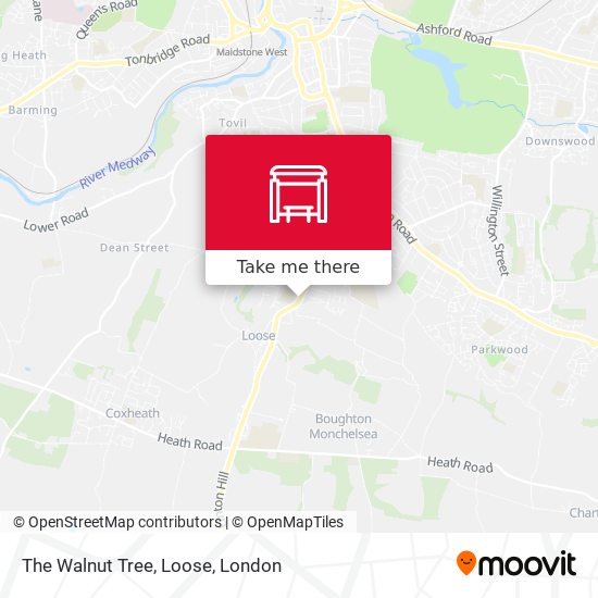 The Walnut Tree, Loose map