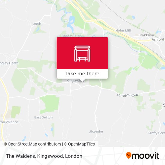 The Waldens, Kingswood map