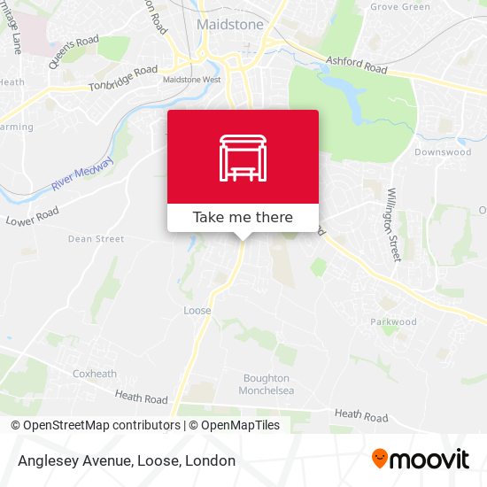 Anglesey Avenue, Loose map