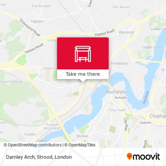 Darnley Arch, Strood map