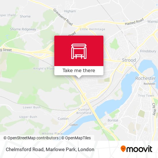 Chelmsford Road, Marlowe Park map