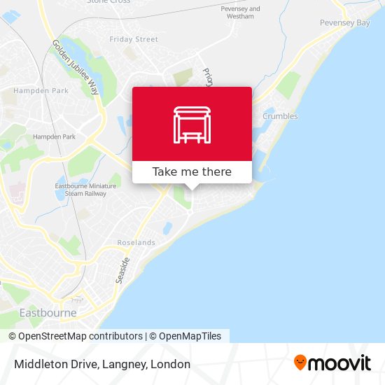 Middleton Drive, Langney map