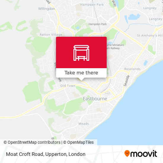 Moat Croft Road, Upperton map