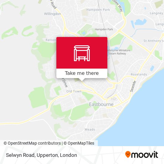Selwyn Road, Upperton map