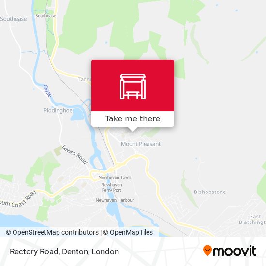 Rectory Road, Denton map