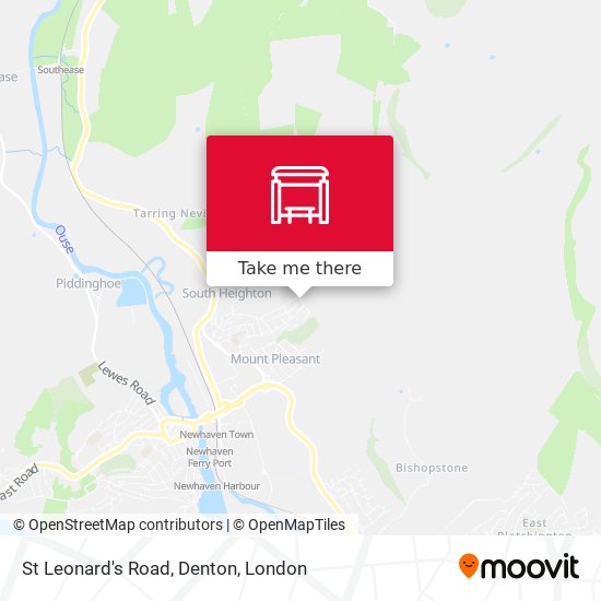 St Leonard's Road, Denton map