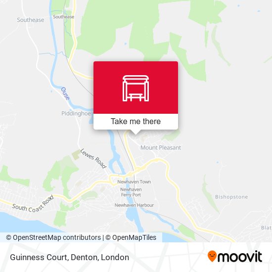 Guinness Court, Denton map