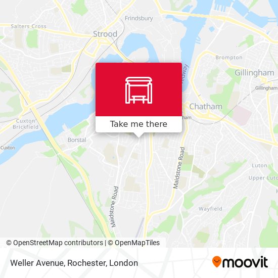 Weller Avenue, Rochester map