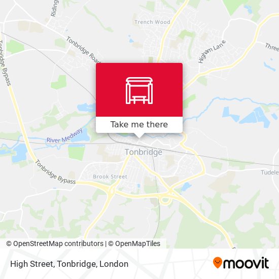 High Street, Tonbridge map