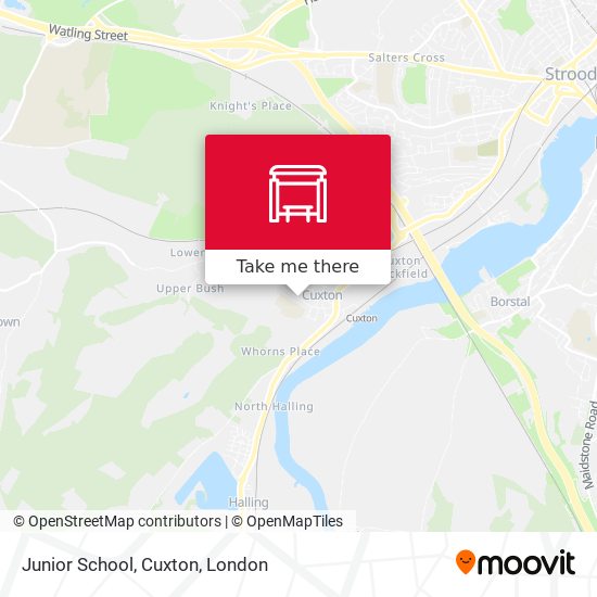 Junior School, Cuxton map