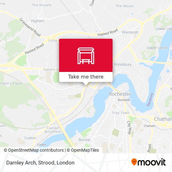 Darnley Arch, Strood map
