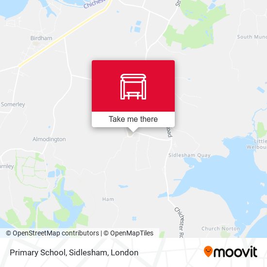 Primary School, Sidlesham map