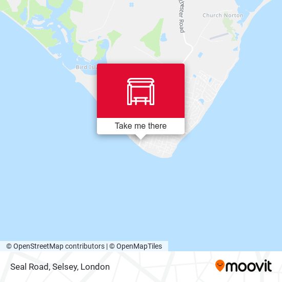 Seal Road, Selsey map