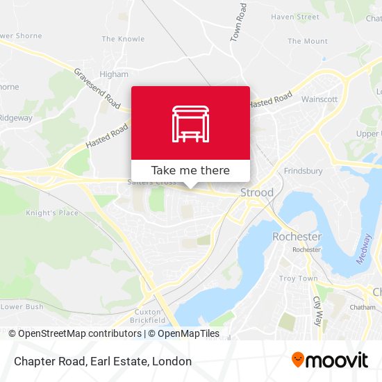Chapter Road, Earl Estate map