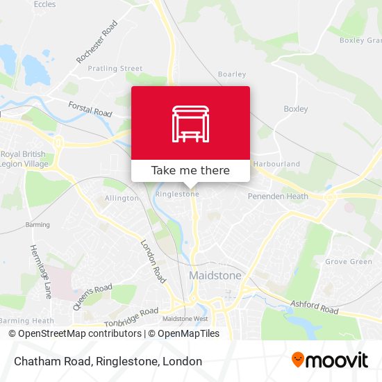 Chatham Road, Ringlestone map