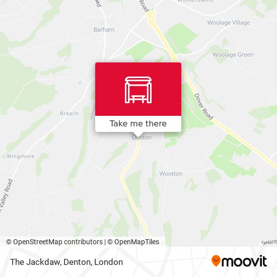 The Jackdaw, Denton map