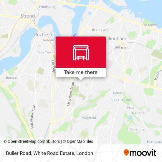 Buller Road, White Road Estate map