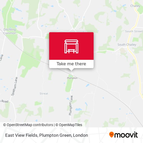 East View Fields, Plumpton Green map