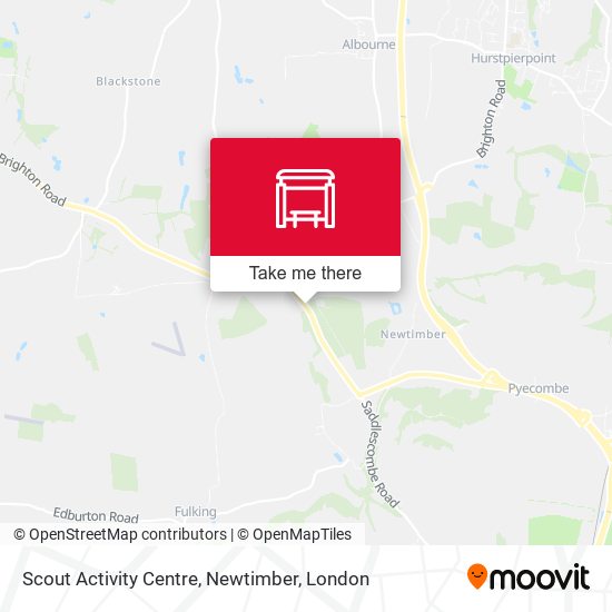 Scout Activity Centre, Newtimber map