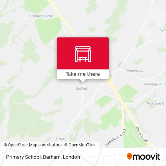 Primary School, Barham map