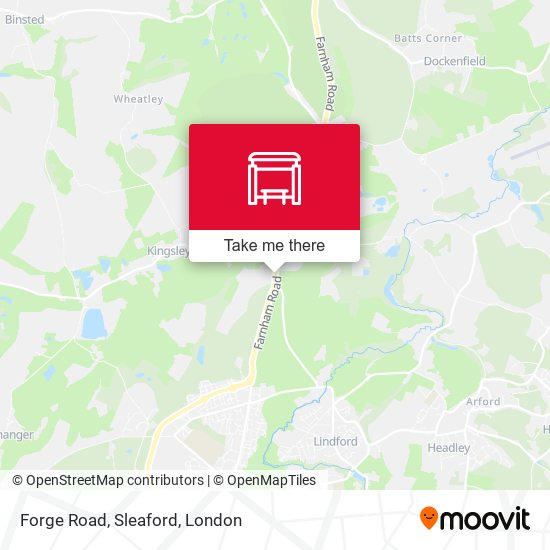 Forge Road, Sleaford map