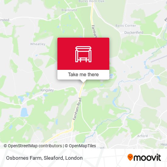 Osbornes Farm, Sleaford map