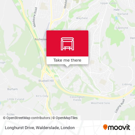 Longhurst Drive, Walderslade map