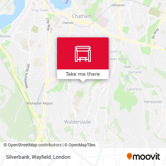 Silverbank, Wayfield map
