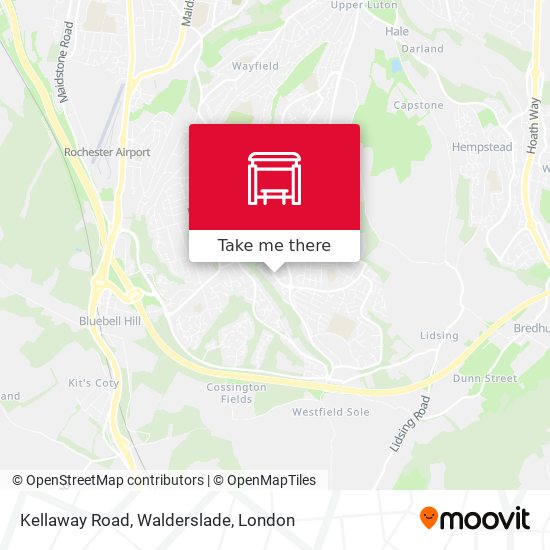 Kellaway Road, Walderslade map