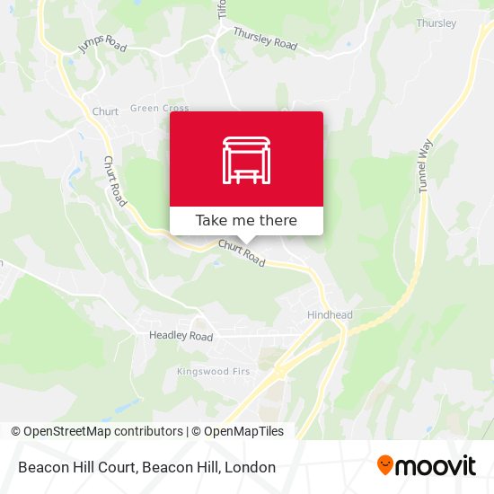 Beacon Hill Court, Beacon Hill map