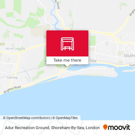 Adur Recreation Ground, Shoreham-By-Sea map