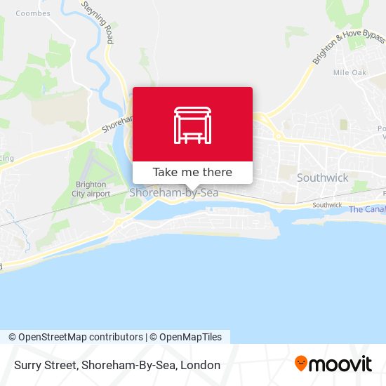 Surry Street, Shoreham-By-Sea map