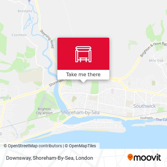 Downsway, Shoreham-By-Sea map