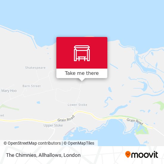 The Chimnies, Allhallows map