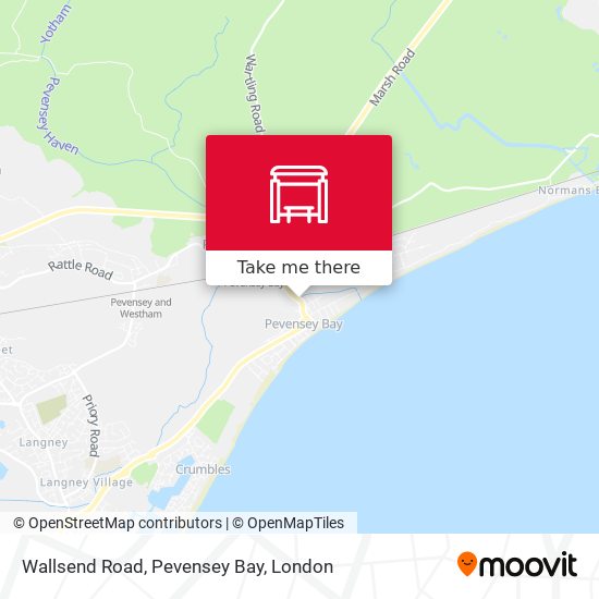 Wallsend Road, Pevensey Bay map